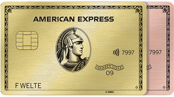 Gold Card aus Metall und Gold Card Rosé aus Metall