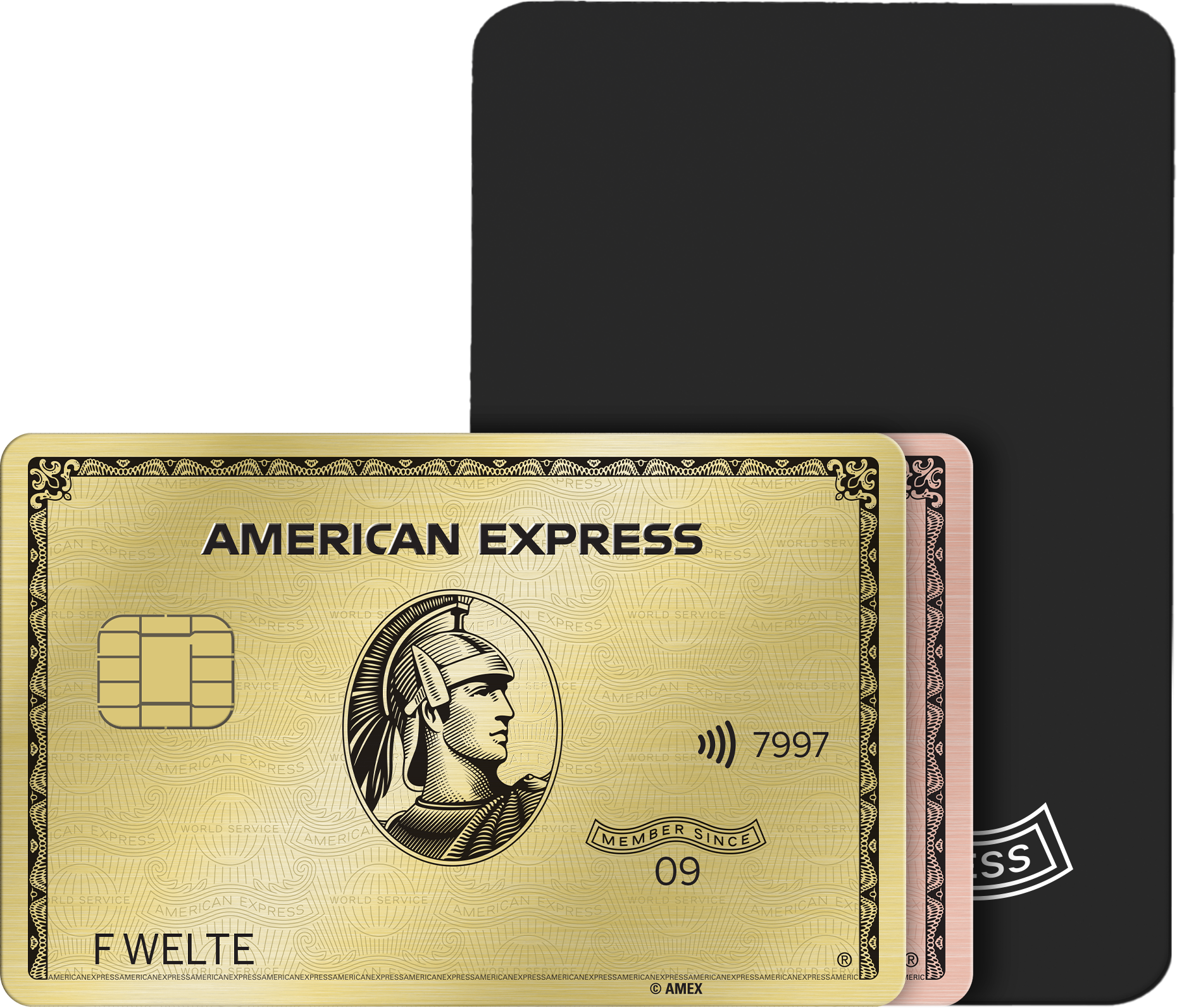Gold Card mit American Express Powerbank